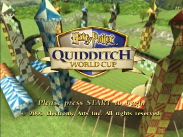 Harry Potter Quidditch World Cup (USA) screen shot title